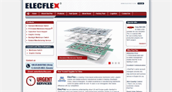 Desktop Screenshot of elecflex.com